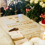 Панихида на могиле митр. Николая Ярушевича, Лавра (13.12.2016)