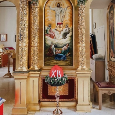 Расписание богослужений. Страстная седмица. Пасха