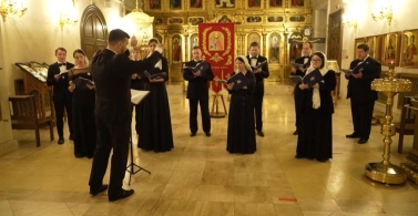 Концерт духовной музыки Почетного хора Проекта "Александр Невский"