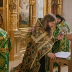 Троица. Всенощное бдение и Литургия